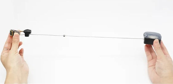 10PK Security Alarm Retractable Anti Theft Pull Wire Box With Remote Control