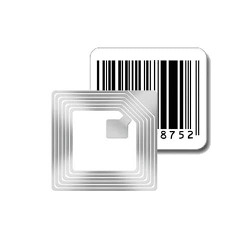 2"x 2" Square Barcode Labels (1000/roll, RF 8.2MHz)