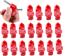 Peg Hook Stoplocks with Logo - Pack of 500